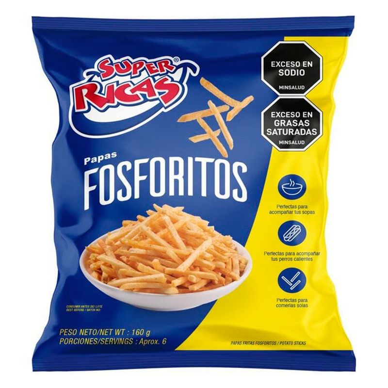 Fosforitos Natural Súper Ricas 160g