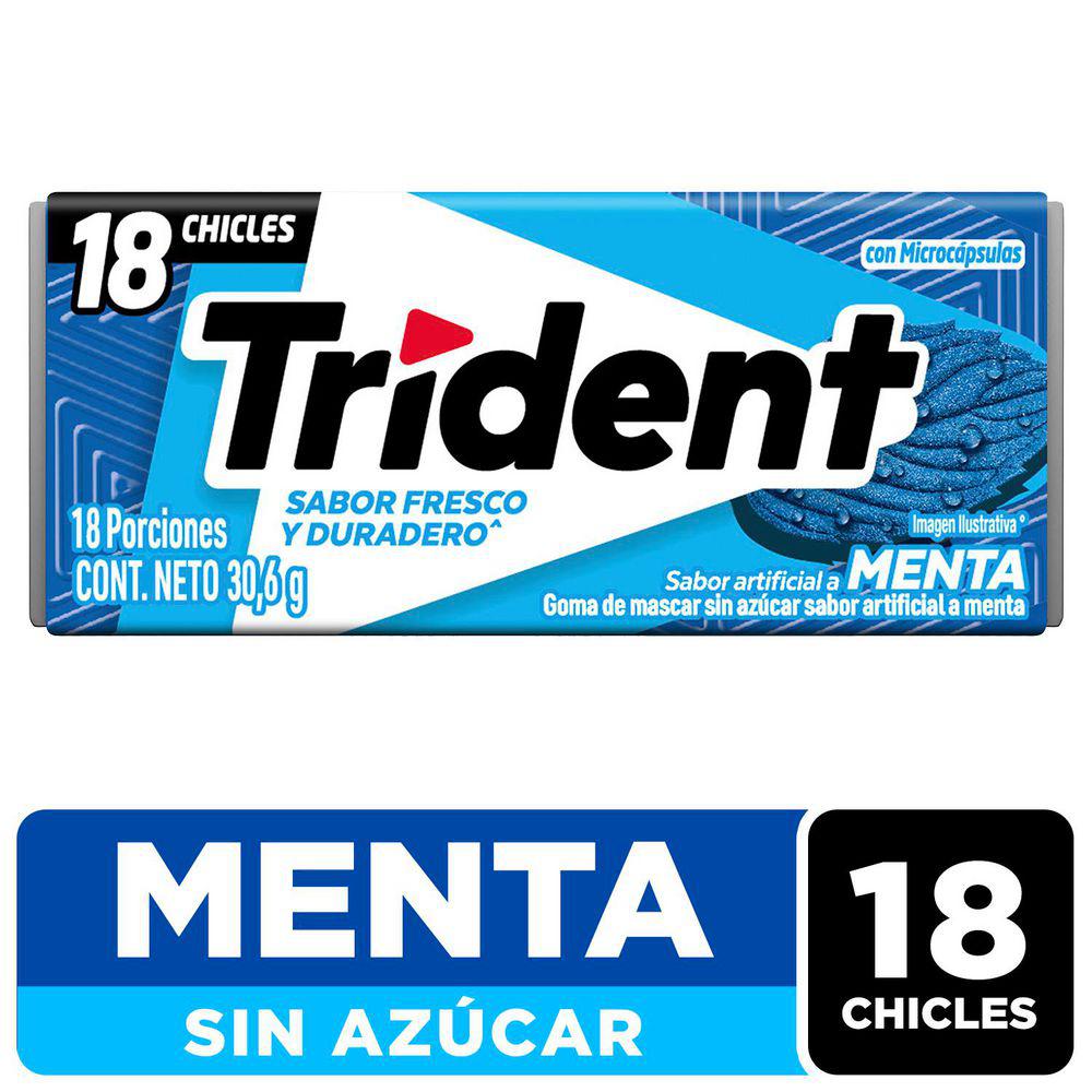 Trident Menta x 18unidades