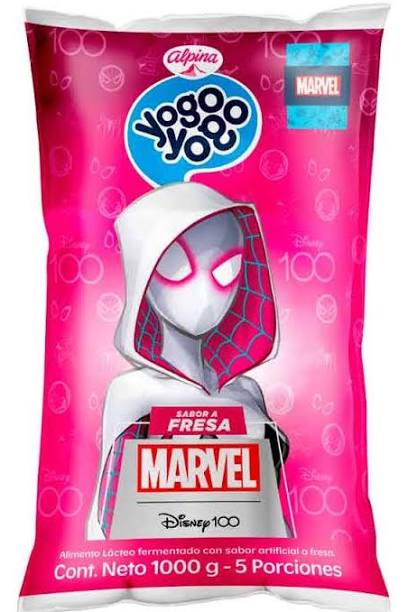 Yogo Yogo Fresa Bolsa Alpina  1.000g LITRO  