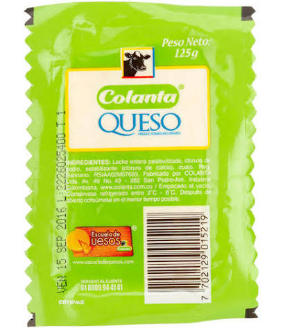 Queso Blanco Colanta 125g  
