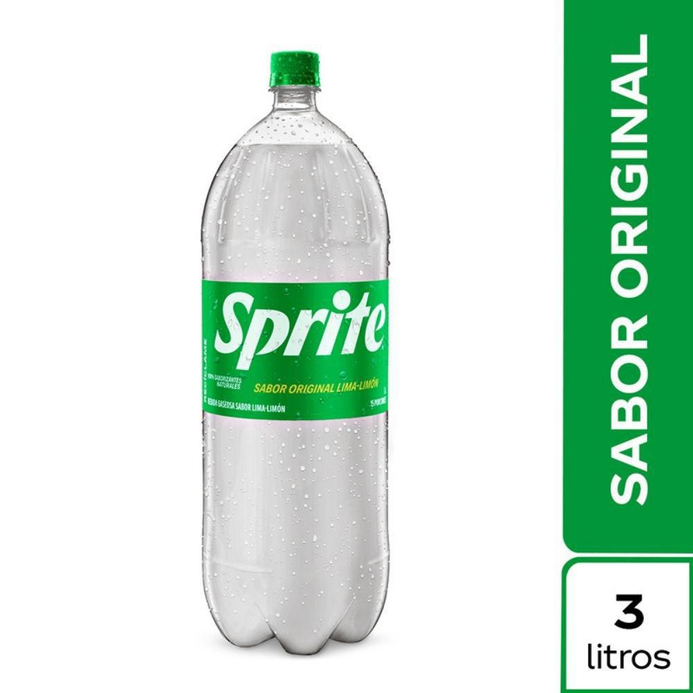 Gaseosa  Sprite 3 Litros  