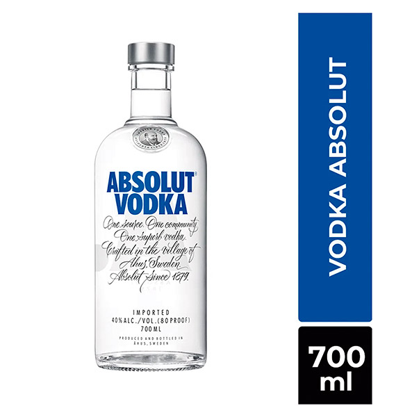 Vodka Absolut 700ml              