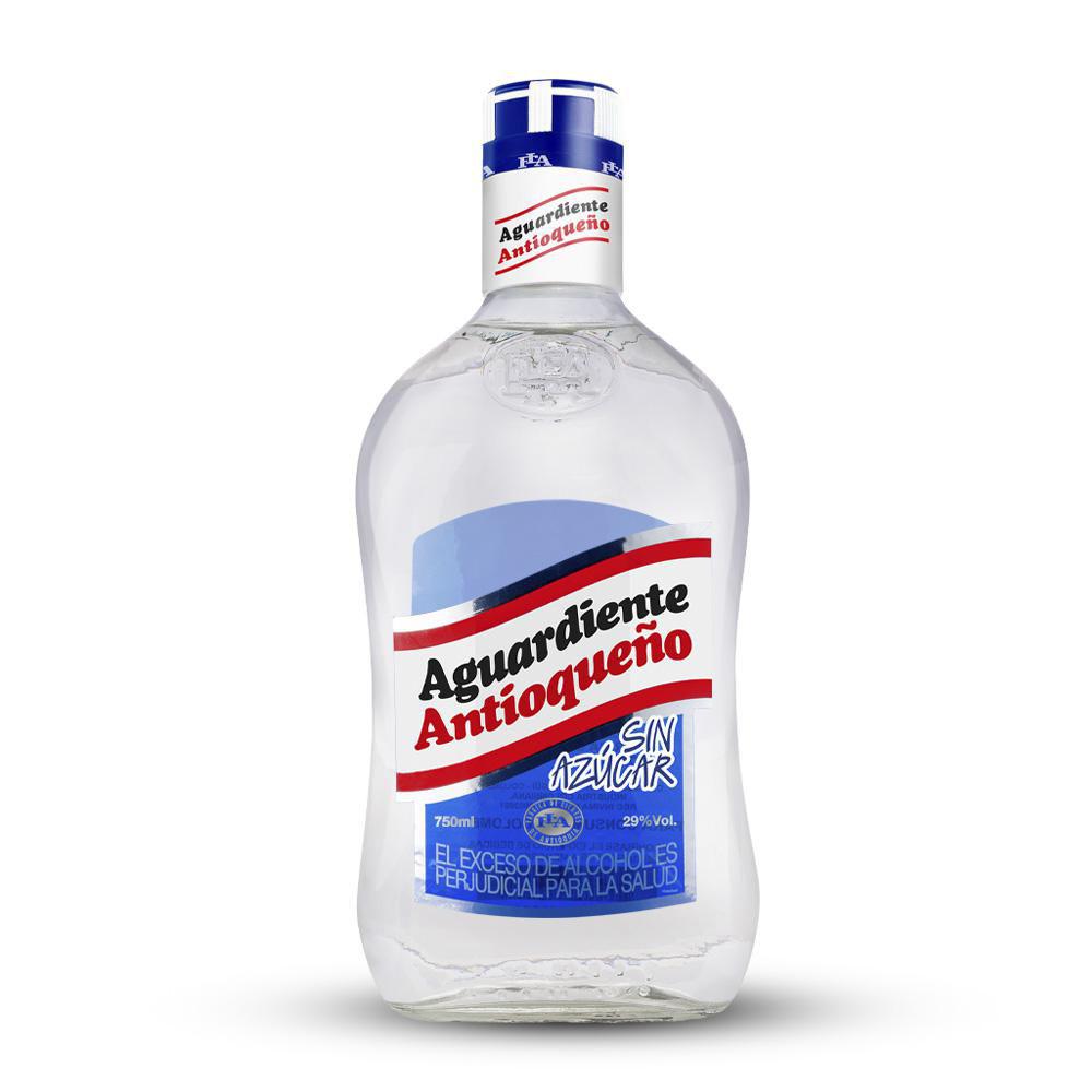 Aguardiente Antioqueño sin azúcar 750ml      