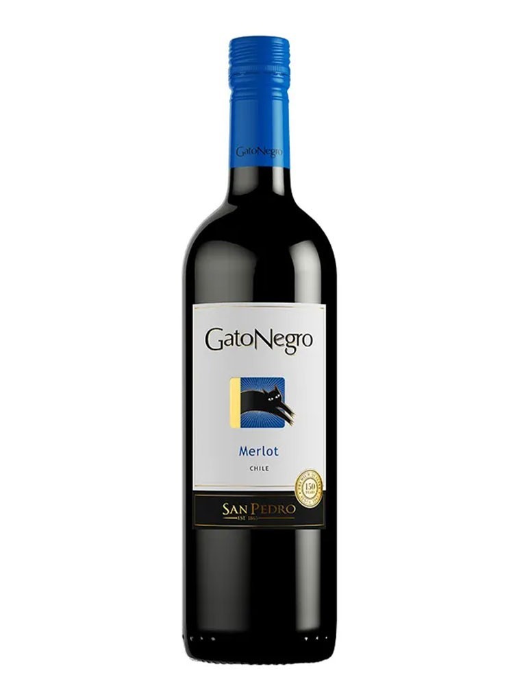 Vino Gato Negro Merlot 750ml                           