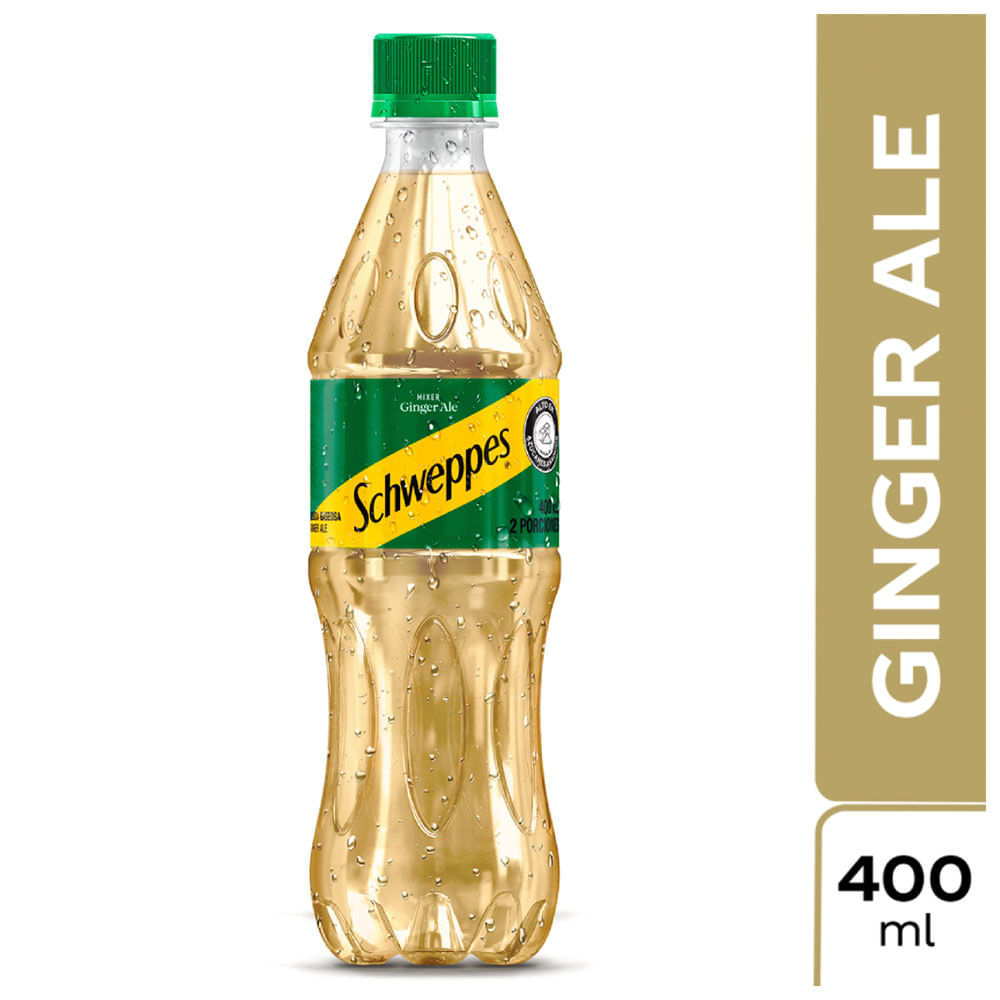 Gaseosa Schweppes Ginger 400ml