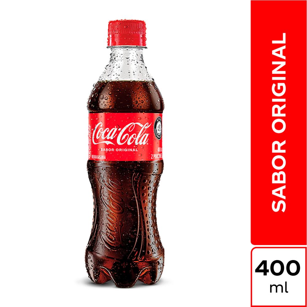 Gaseosa Coca Cola 400ml