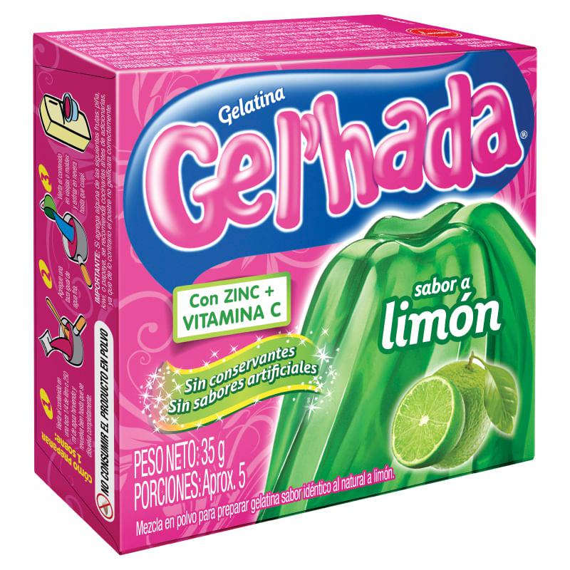 Gelatina Gelhada Limón 35g
