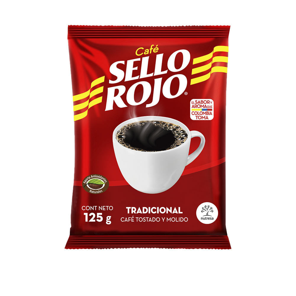 Café Tradicional Sello Rojo 125g