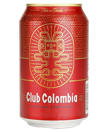 Cerveza Club Colombia Roja  Lata UNIDAD 330cm