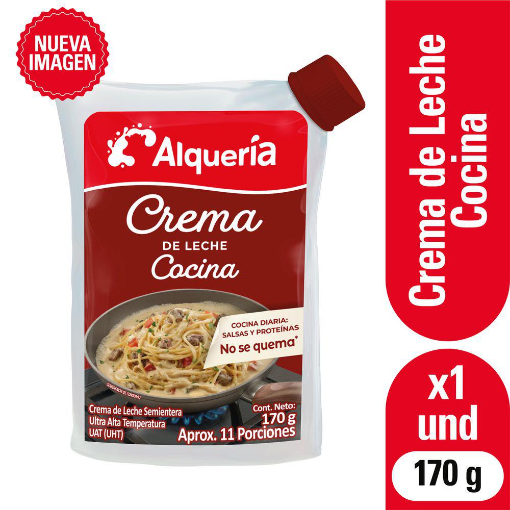Crema de leche Alquería 170g
