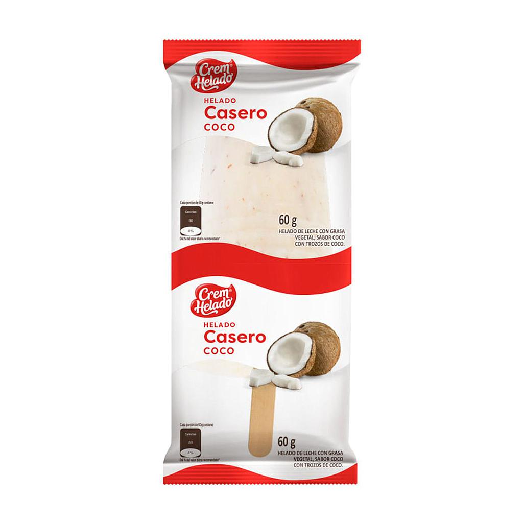 Helado Casero Coco Crem Helado 60g