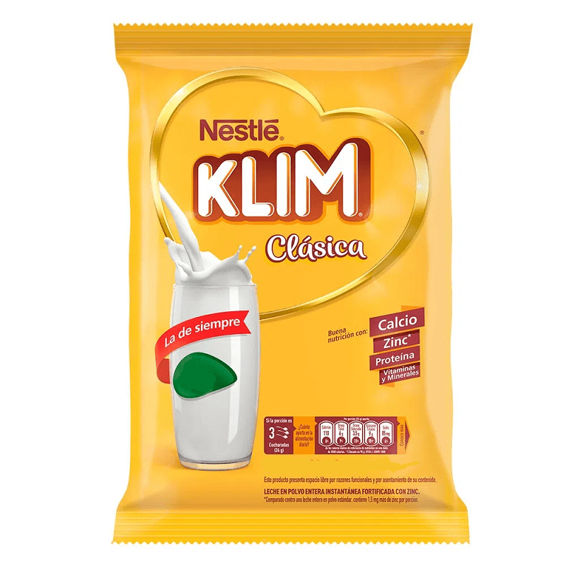 Leche en polvo Klim 100g