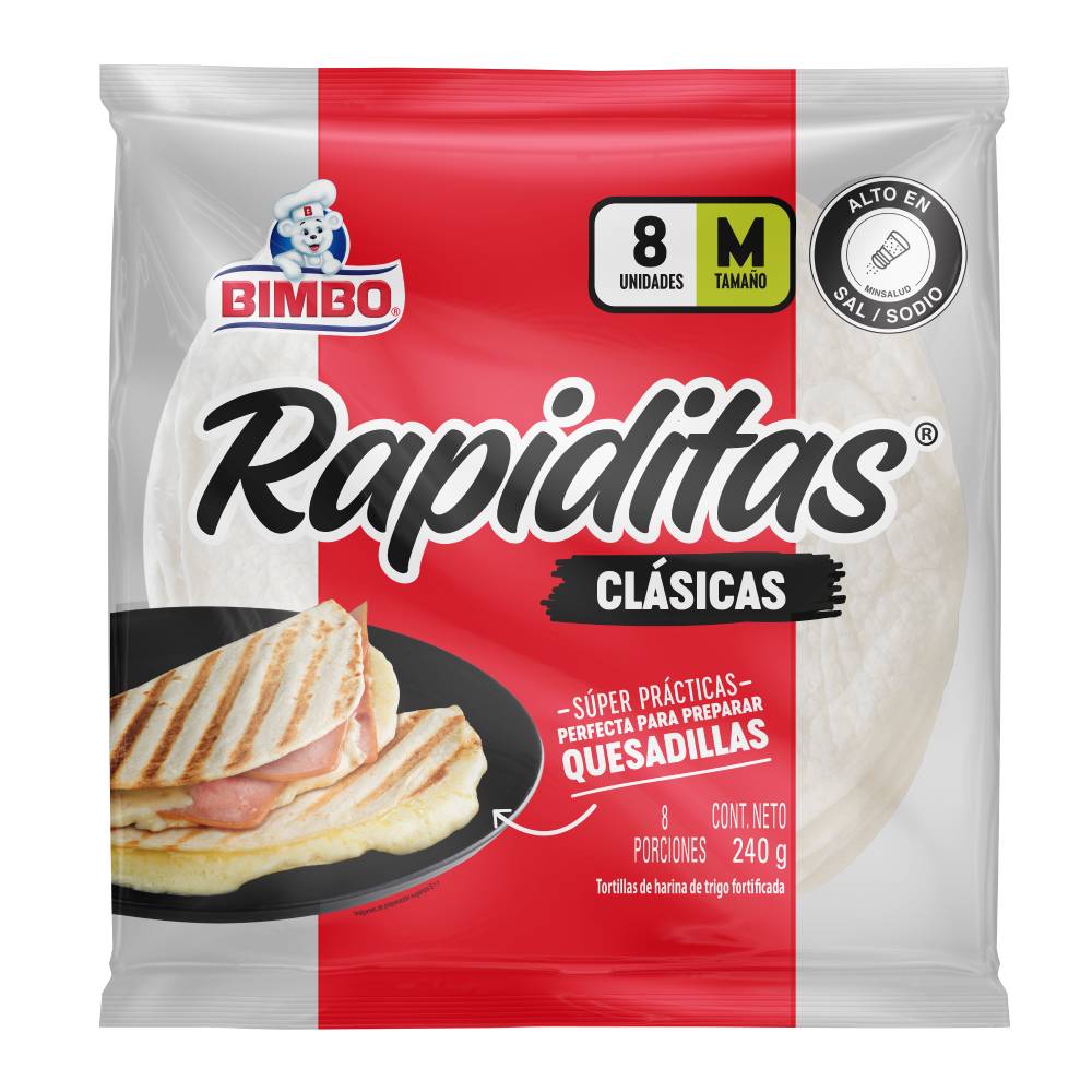 Tortillas Clásica Bimbo 240g