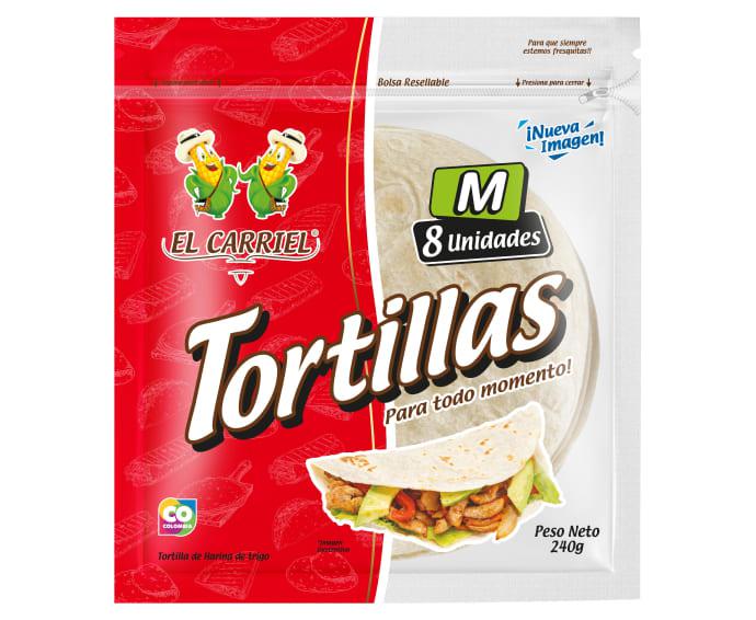 Tortillas x8 Carriel 240g