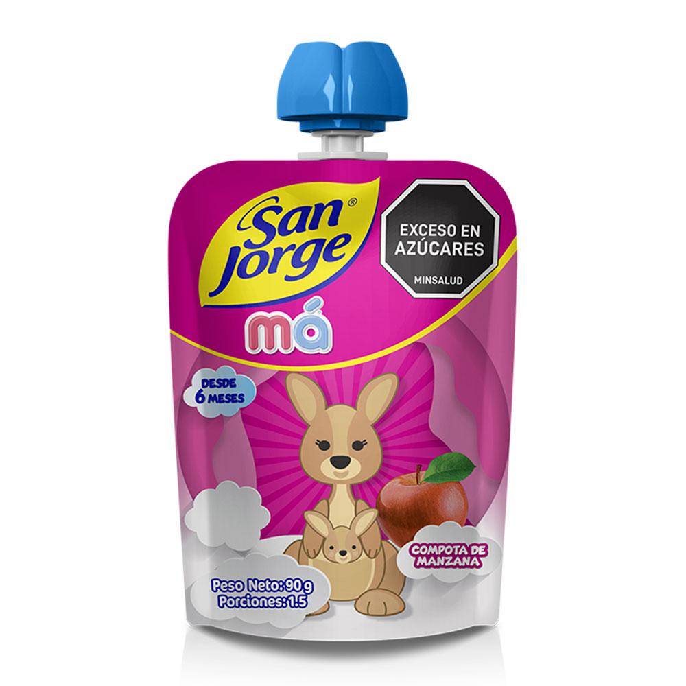 Compota Manzana Pouch San Jorge 90g