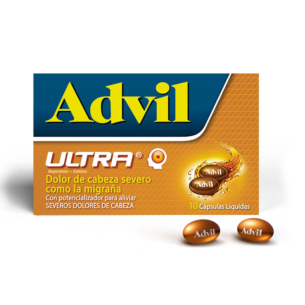 Advil Ultra Dolor de cabeza severo Unidad