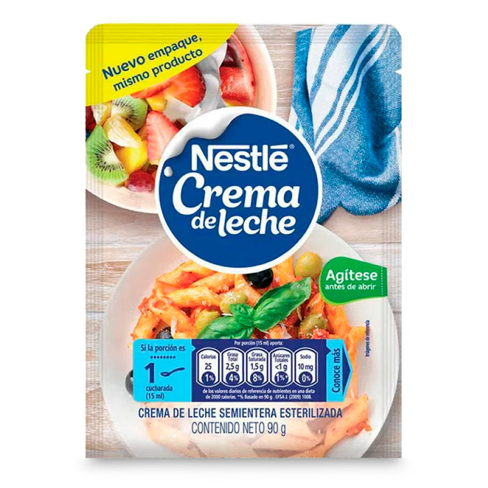 Crema de leche Nestle 90g