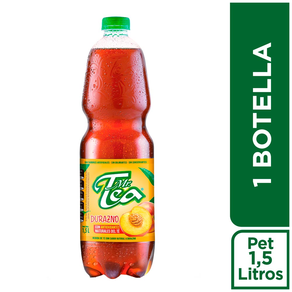 Mr tea Durazno 1.5 Litros