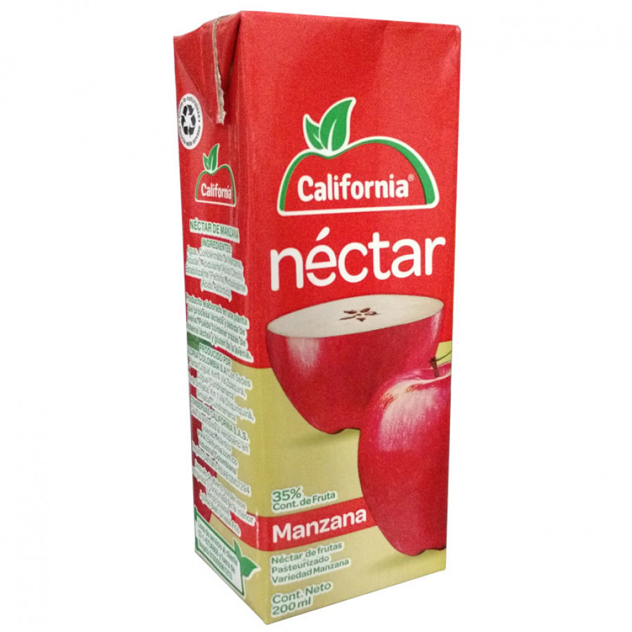 Jugo California Manzana 200ml