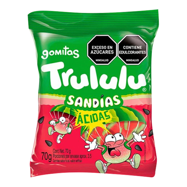 Gomitas Sandias Acidas Trululu 100g