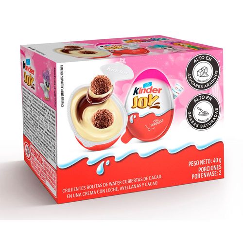 Huevo Kinder Joy Niña x 2