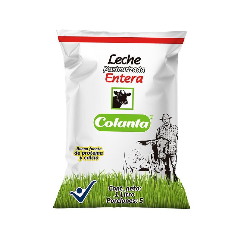 Leche Fresca 1 Litro Colanta