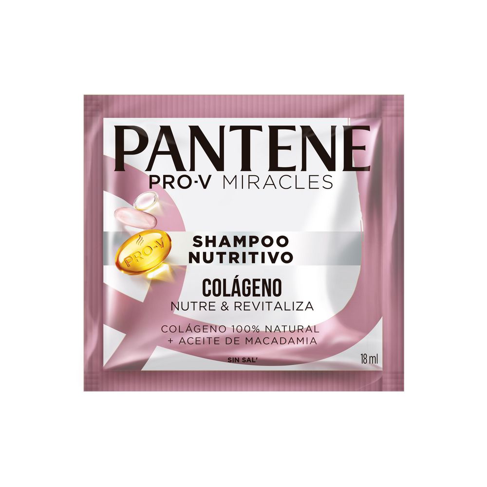 Shampoo Colágeno Pantene 18ml