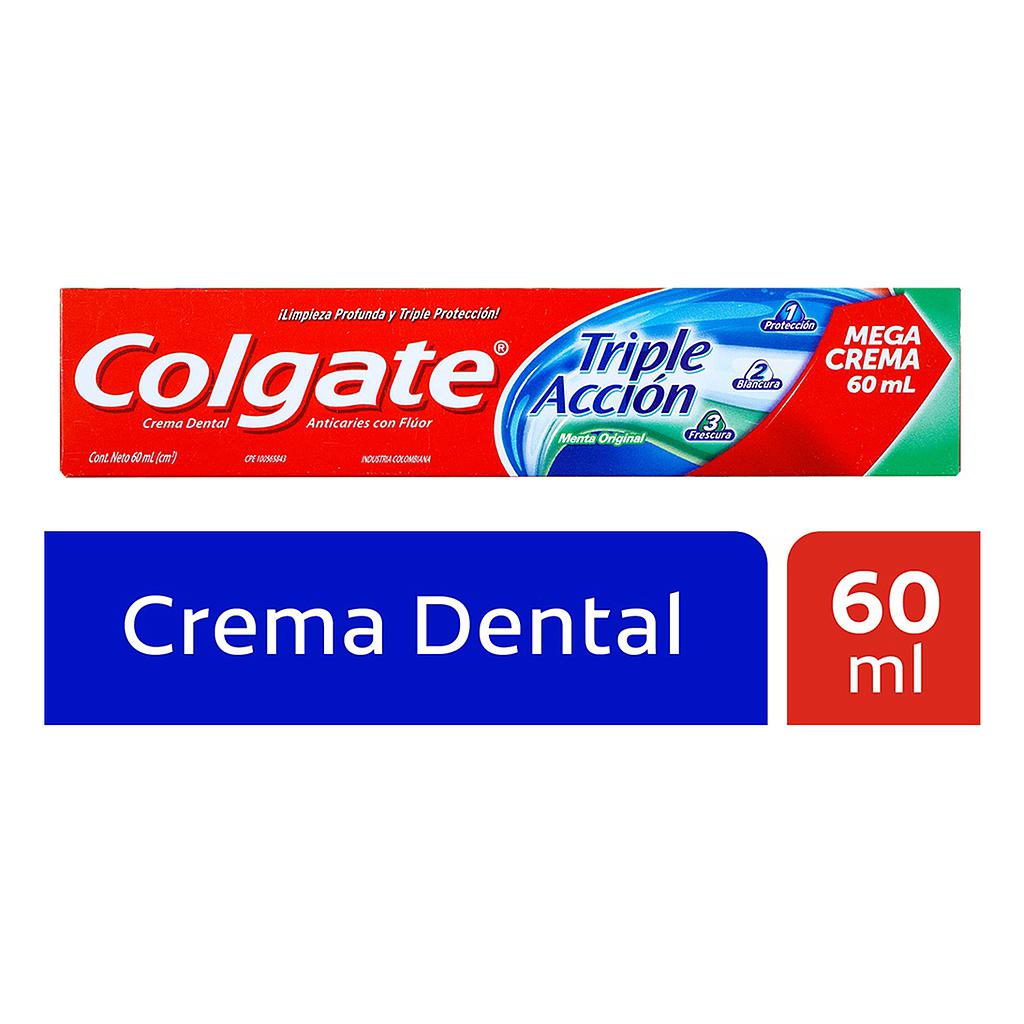Crema Colgate Triple Acción 60ml