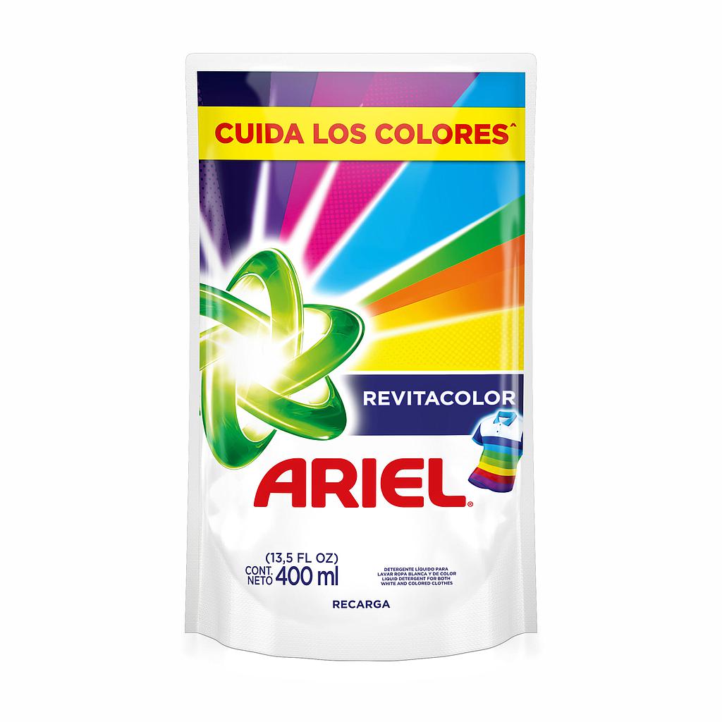 Jabón Liquido Revitacolor Ariel 400ml