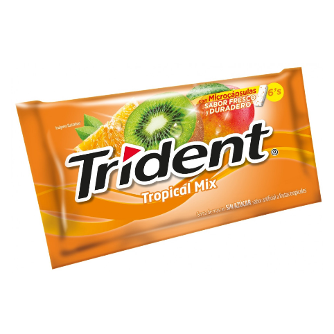 Trident Tropical Mix 85g