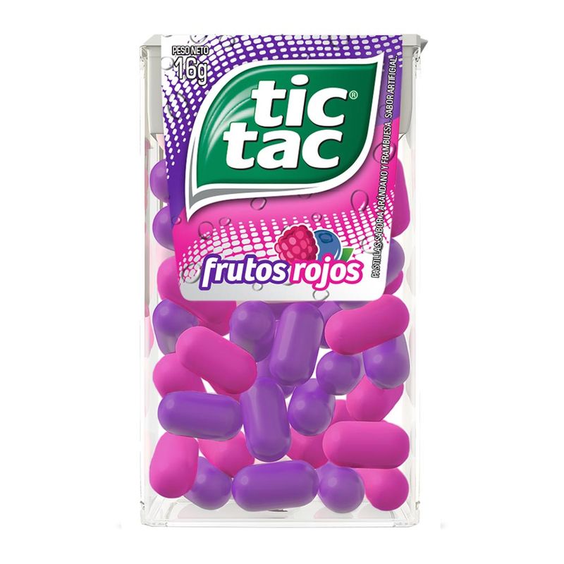 Tic Tac Frutos Rojos 16g