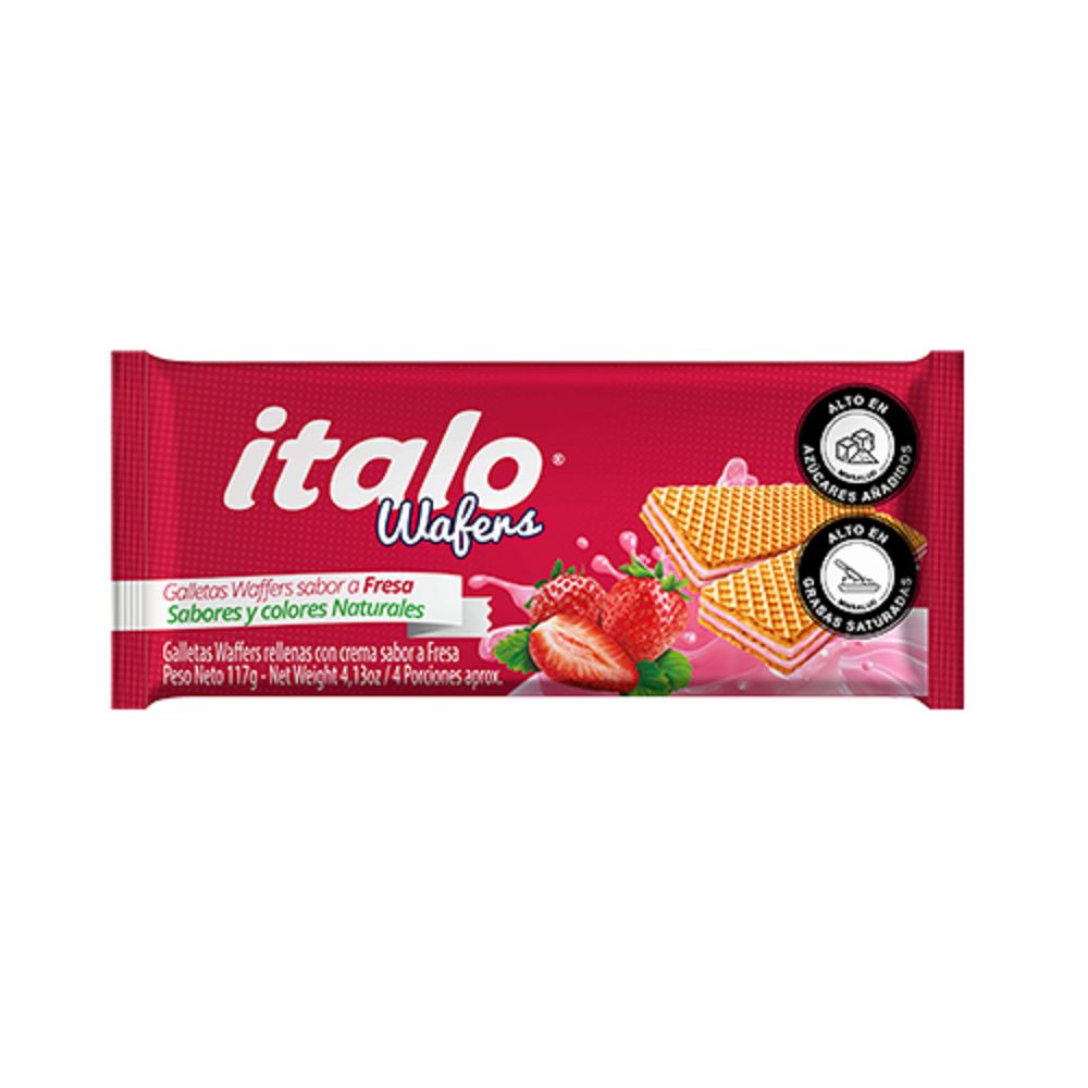 Galletas Wafers Italo Fresa 117g