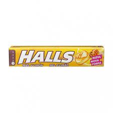 Halls Limon y Miel En Barra