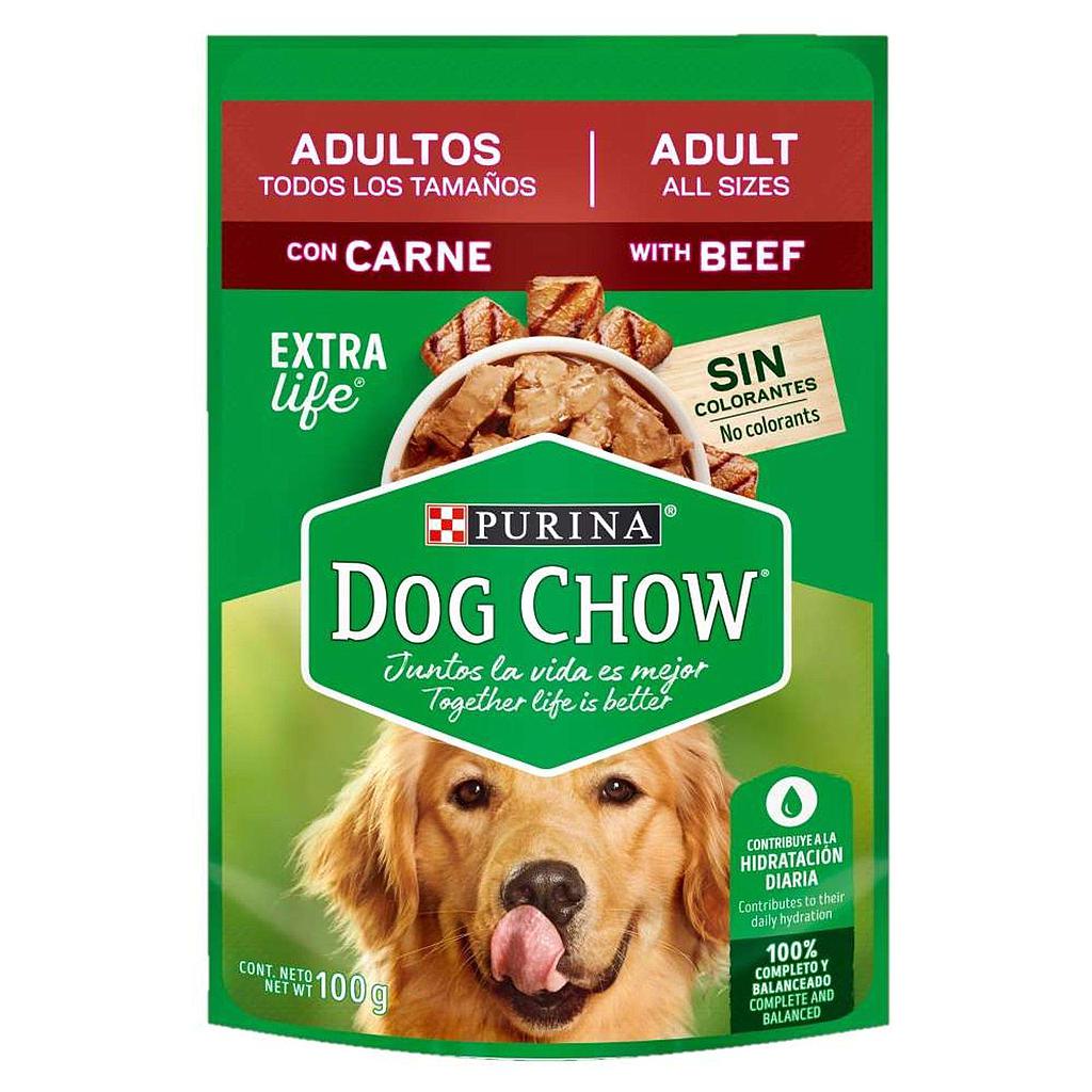 Dog Chow  Carne Adultos 100g