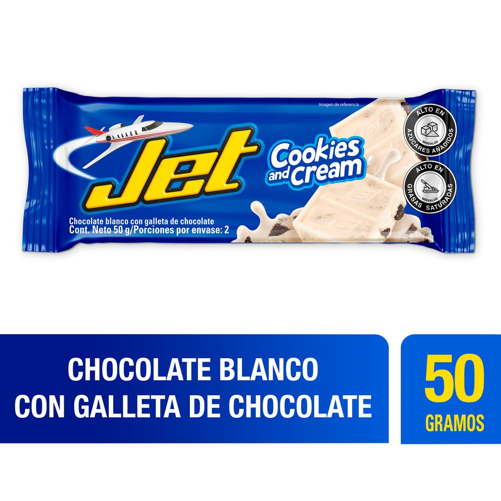 Chocolatina Jet Cokkies and Cream 50g