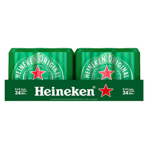PACA Cerveza Heineken Lata 269ml