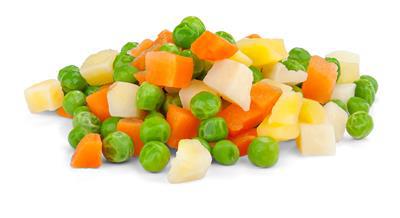 MIX Verduras Zanahoria, Arveja 500g