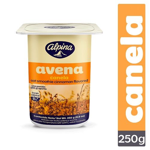 Avena Canela Vaso Alpina 250g