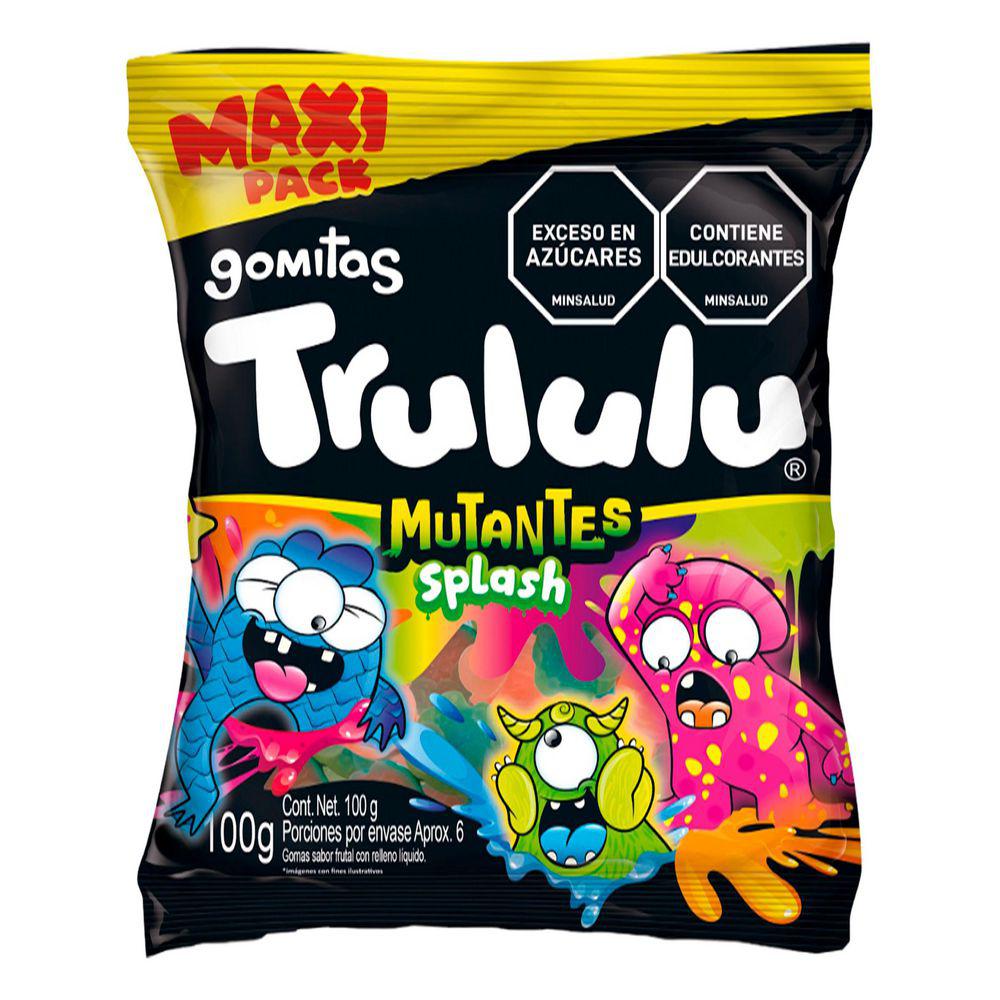 Gomitas Mutantes Splash Trululu 100g