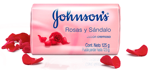 Jabón Johmson´s  Rosas y Sándalo 110g