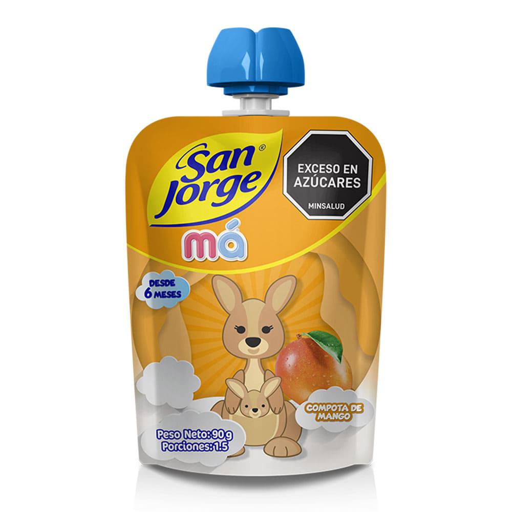 Compota Mango Pouch San Jorge 90g