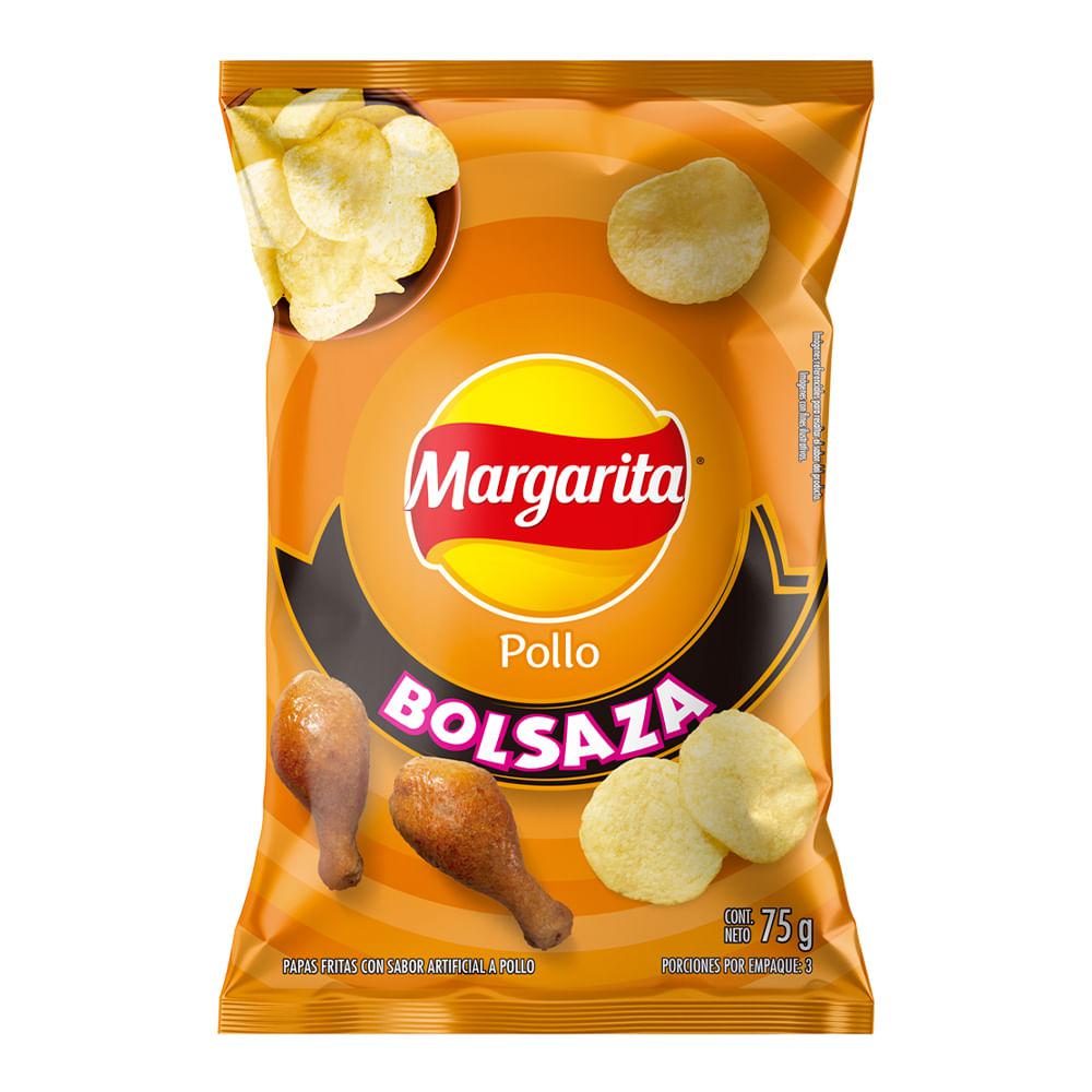 Papas De Pollo Margarita Bolsaza 75g