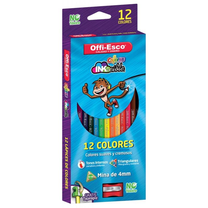 Colores x 12 unidades Offi-Esco