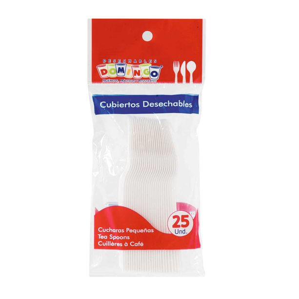 Cucharas pequeñas x25 unidades Domingo