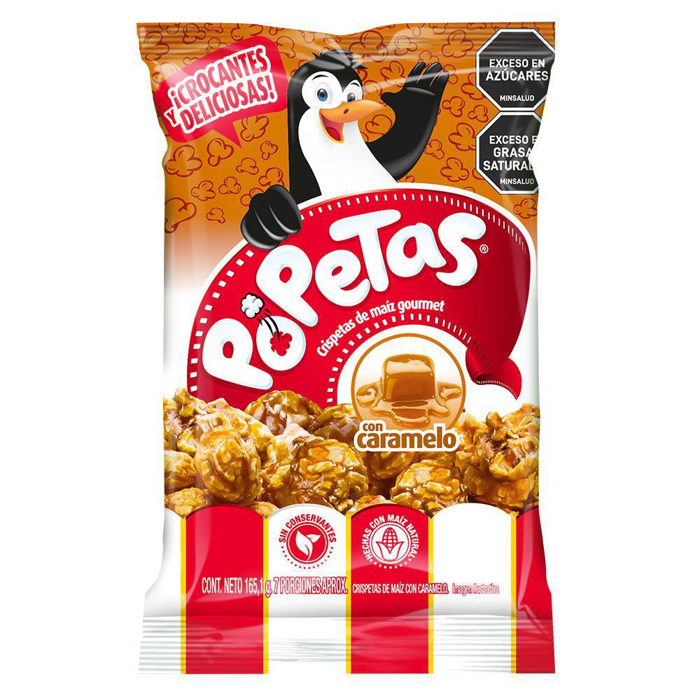Popetas con Caramelo 165g