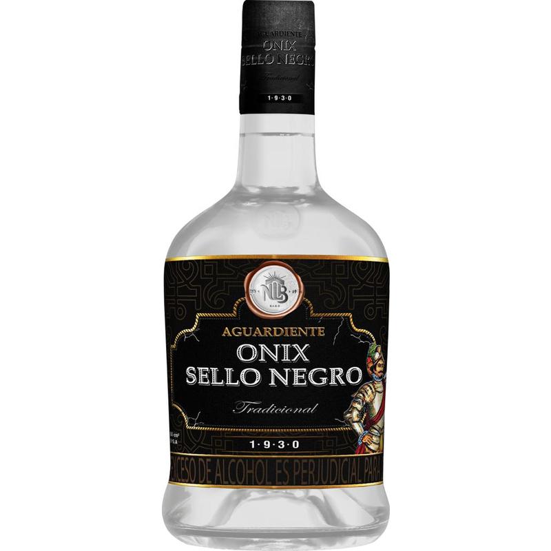 Aguardiente Onix Sello  Negro Tradicional 750cm
