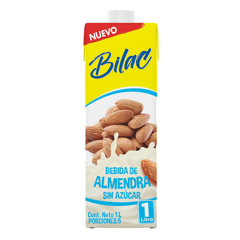 Leche Almendra Sin Azúcar Bilac 1000ml