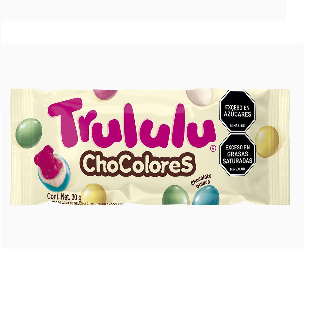 Chocolores Chocolate Blanco Trululu 30g