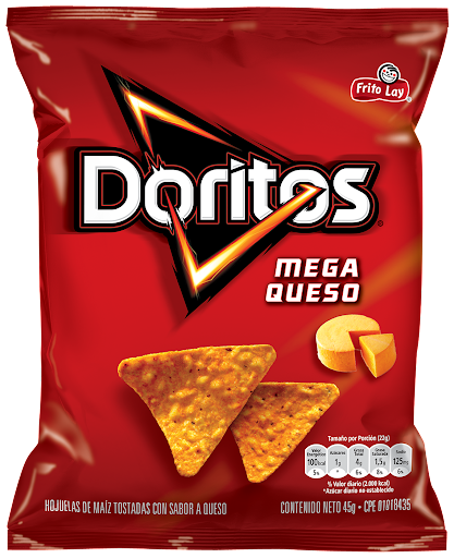 Doritos Mega Queso Margarita 48g
