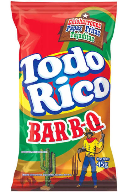 Todo Rico BBQ Súper Ricas 45g